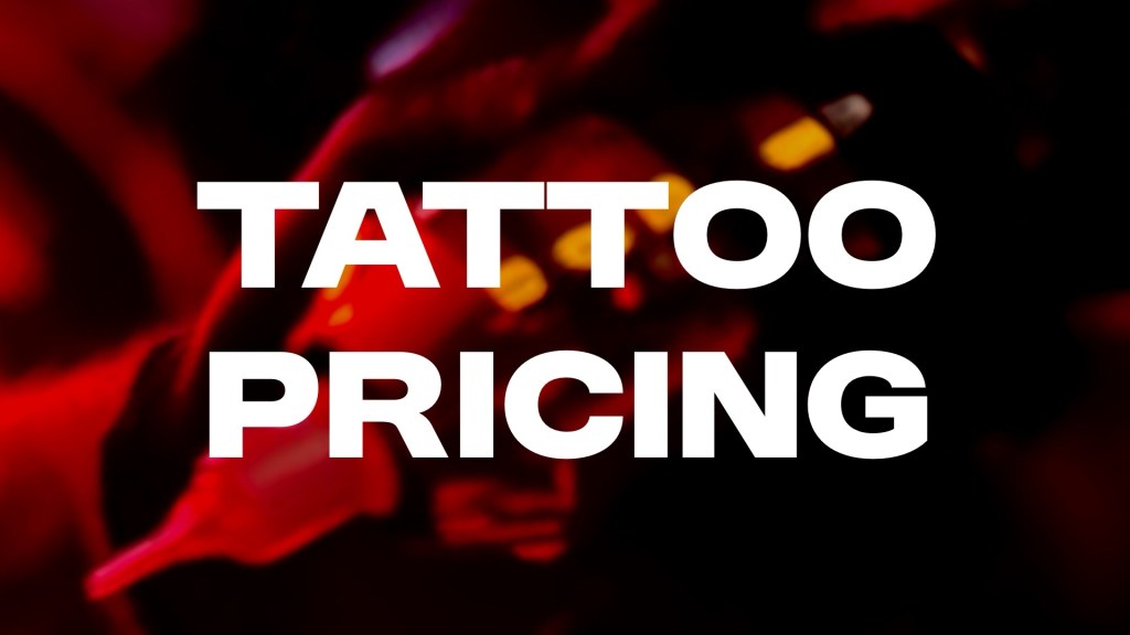 How Much Does a Tattoo&nbsp;Cost?